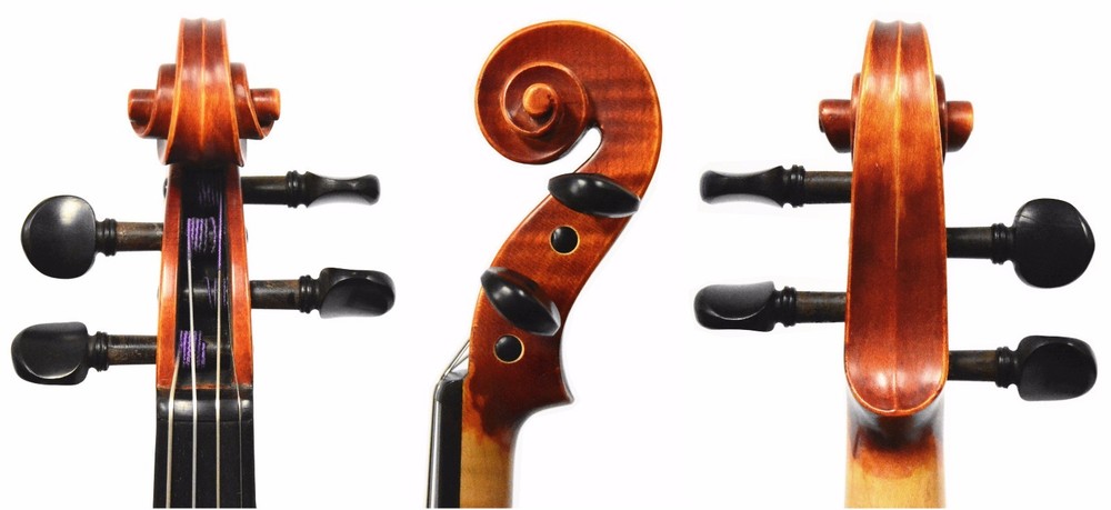 ADVANCED 1/4 SIZE VIOLIN,DOMINANT STRINGS+ ABS HARD CASE + BOW, NEW