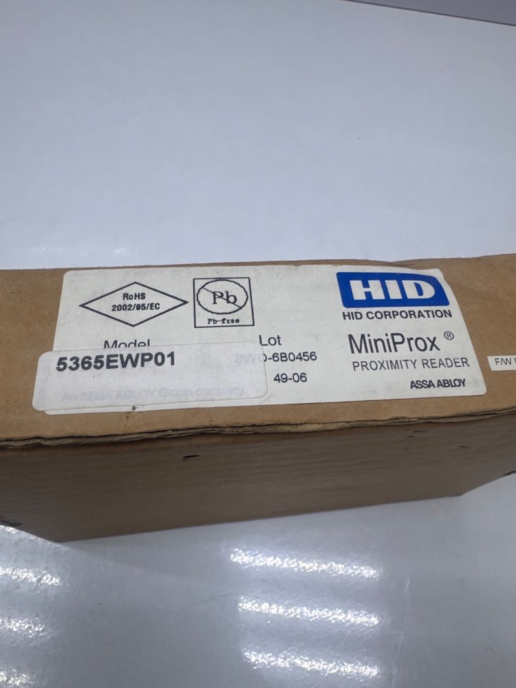 HID 5365EWP01 MiniProx PROXIMITY READER