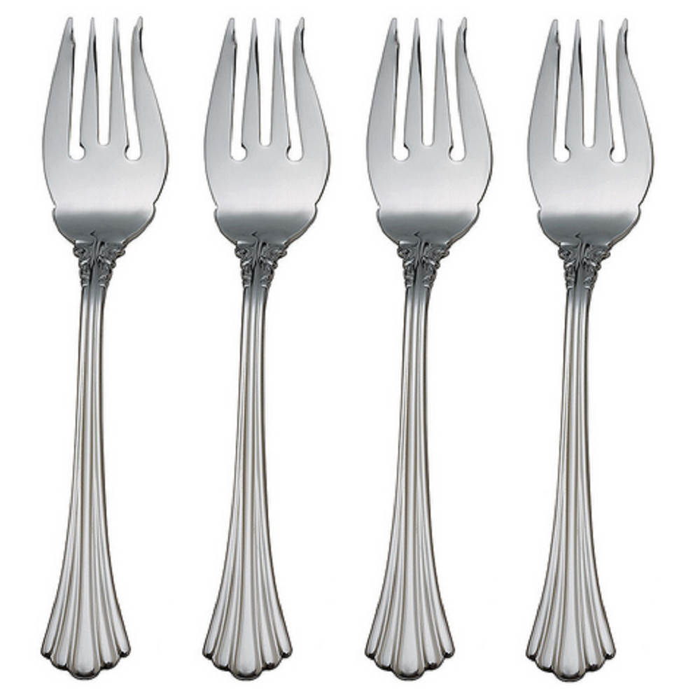 Reed & Barton Stainless 1800 Salad Fork (Set of Four)