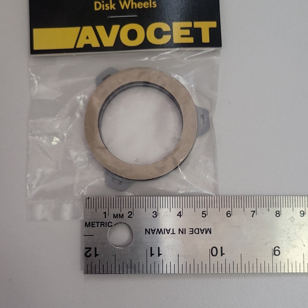NOS Avocet Cyclometer Transmitter Disk - 3-Prong Magnet Ring for 28/36 Spoke