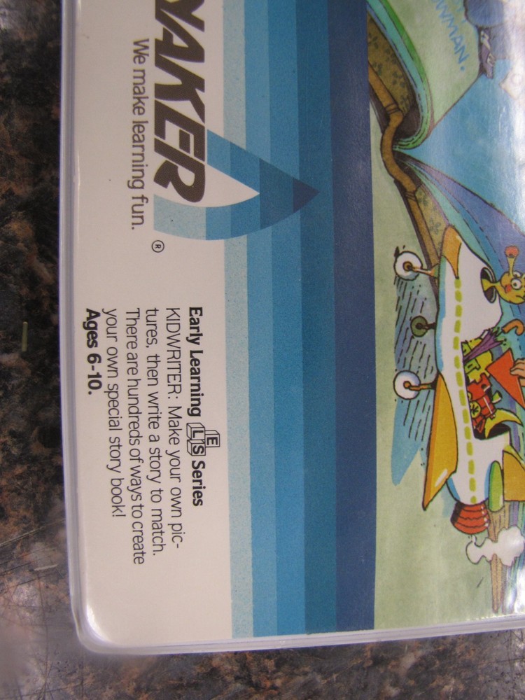 KIDWRITER by Spinnaker Early Learning Tandy Color Computer Disk Drive 32K -MZ28