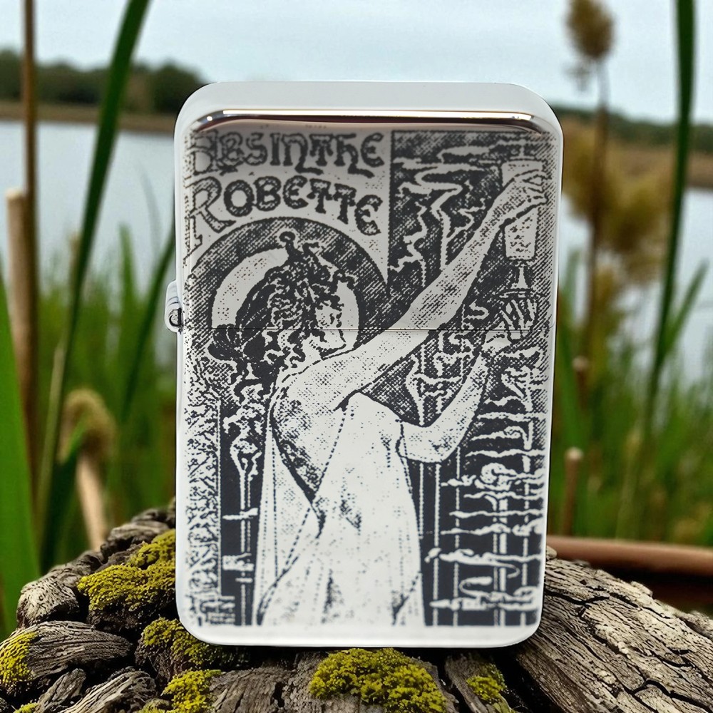 Lighter - Absinthe Robette High Polish Chrome