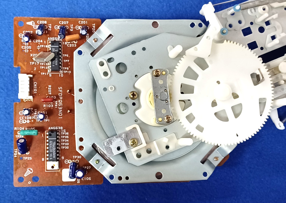 Technics SL-QD2 Direct Drive Motor Assembly Tested and Working