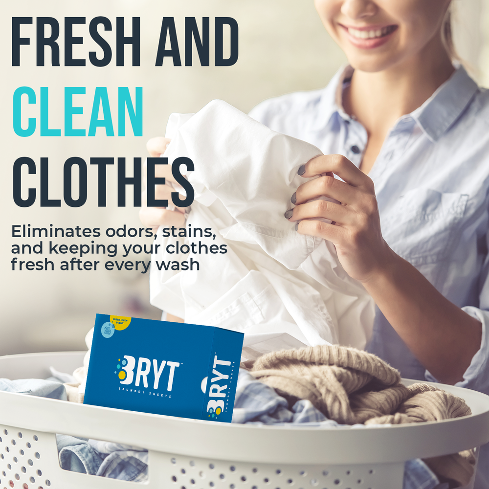 Laundry Detergent Sheets Eco Friendly Light Fresh Scent 50 Pack Detergent Strips
