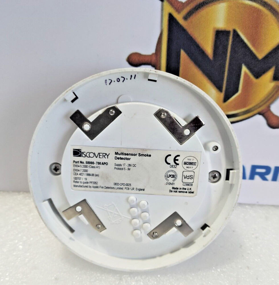 APOLLO DISCOVERY 58000-700 APO MULTISENSOR SMOKE DETECTOR WITH BASE