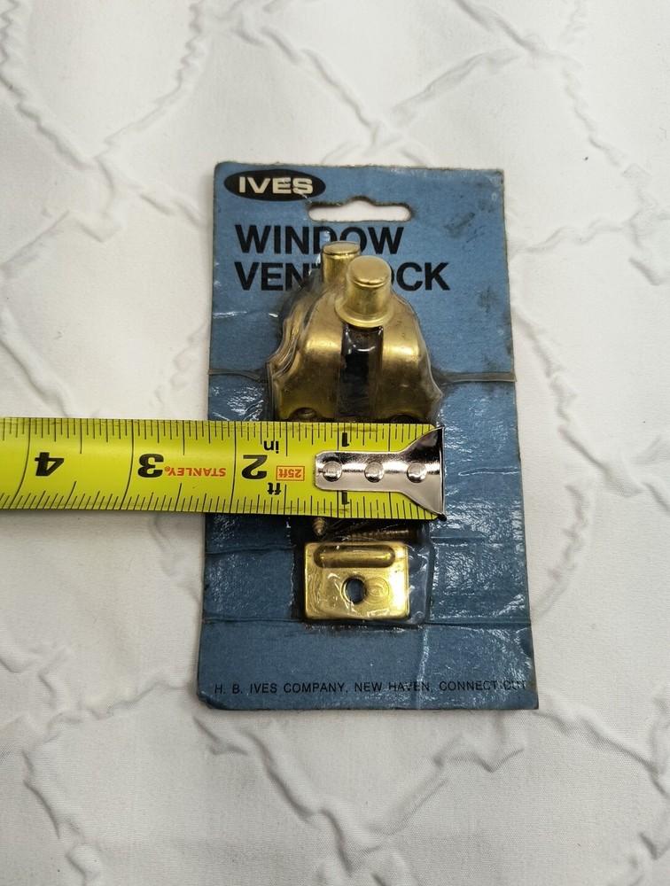 NOS Ives Window Vent Lock USA