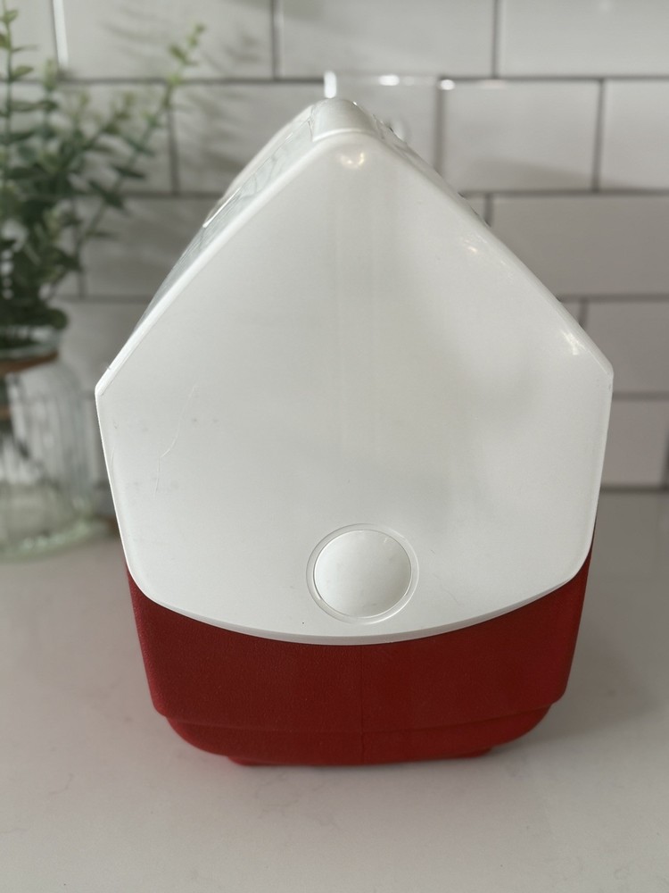 Igloo Playmate Snap-On Tools Cooler Red White Lunch Box NICE
