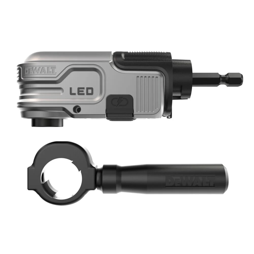 Dewalt DWALRAFT FLEXTORQ Lighted Right Angle Attachment