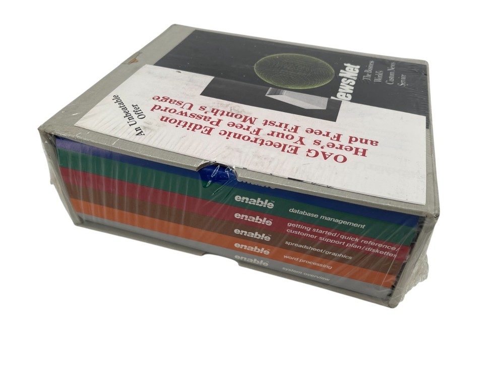 Vintage The Software Group Enable Business Software Version 1.1 Sealed