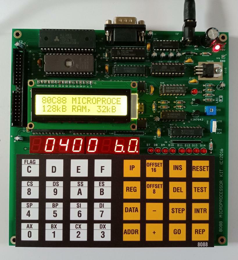 8088 Microprocessor Kit