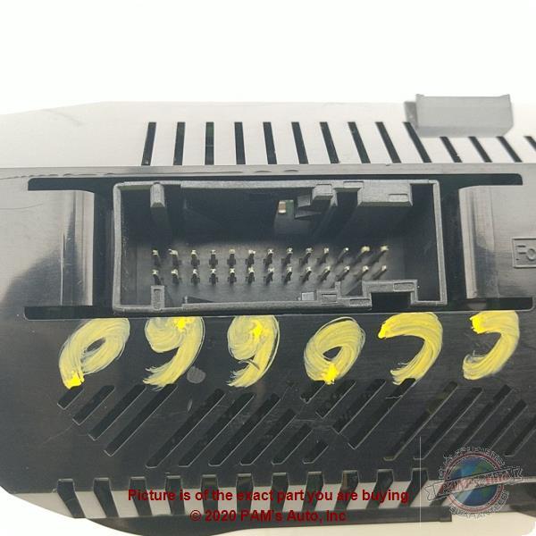 Used A/C Selector Switch fits: 2014 Ford Escape Front automatic temperature cont