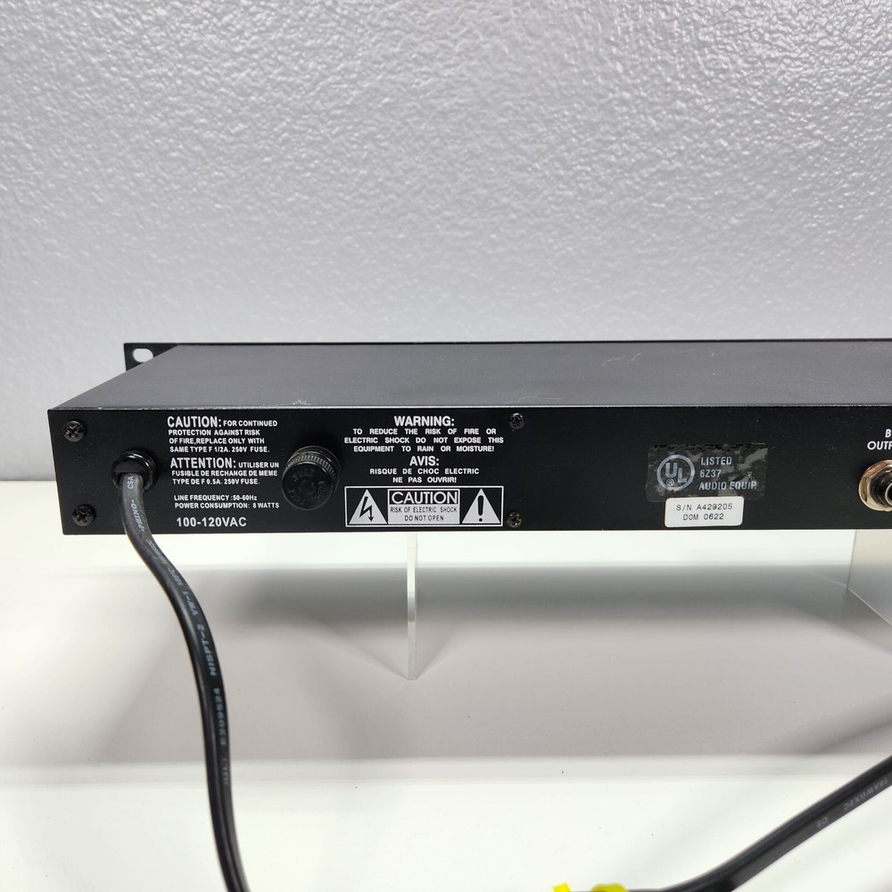 BBE 362 Sonic Maximizer Rack Mount Pro Audio