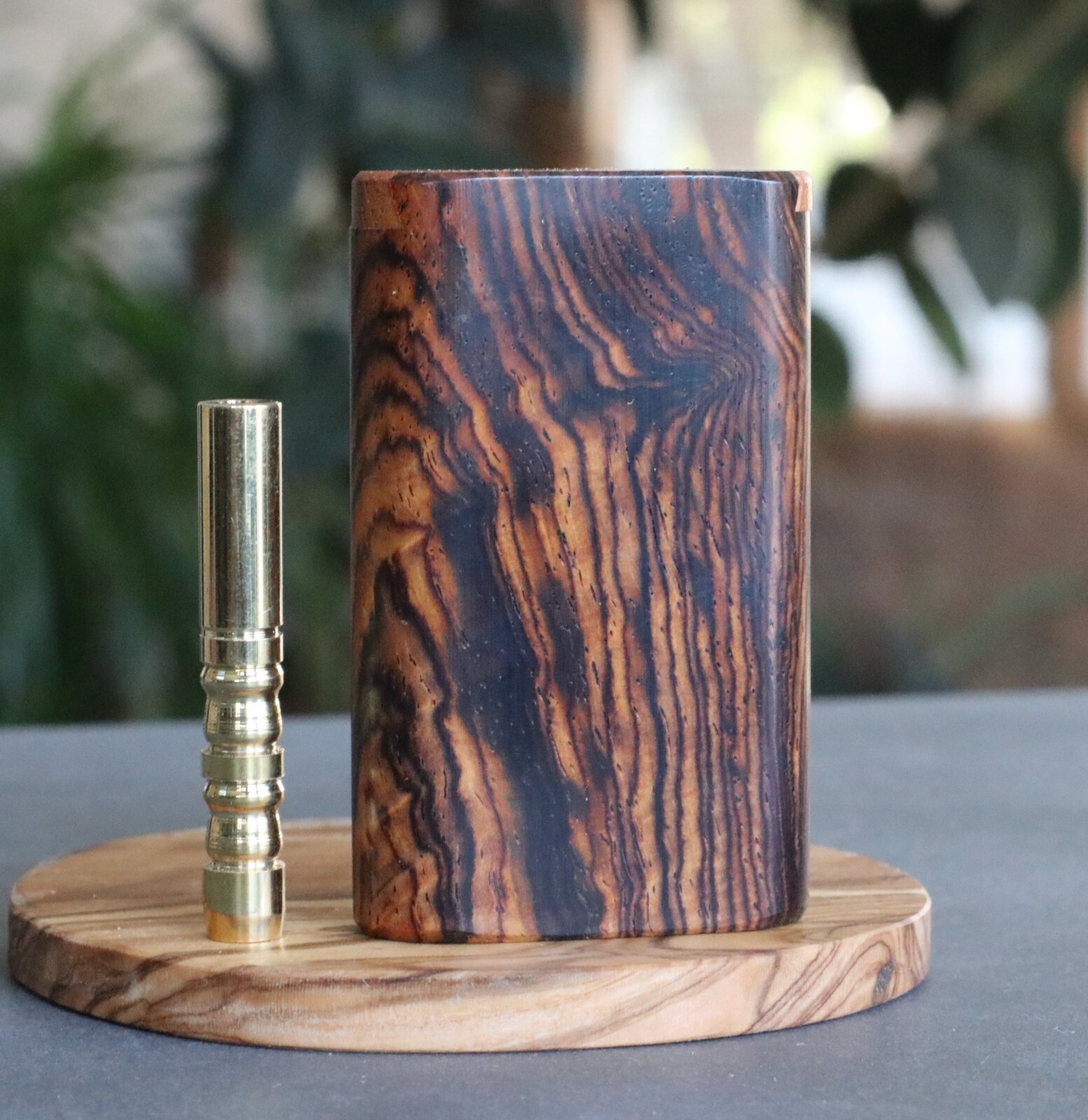 Cocobolo Wood Dugouts and one hitter- Perfect on the go smoking device