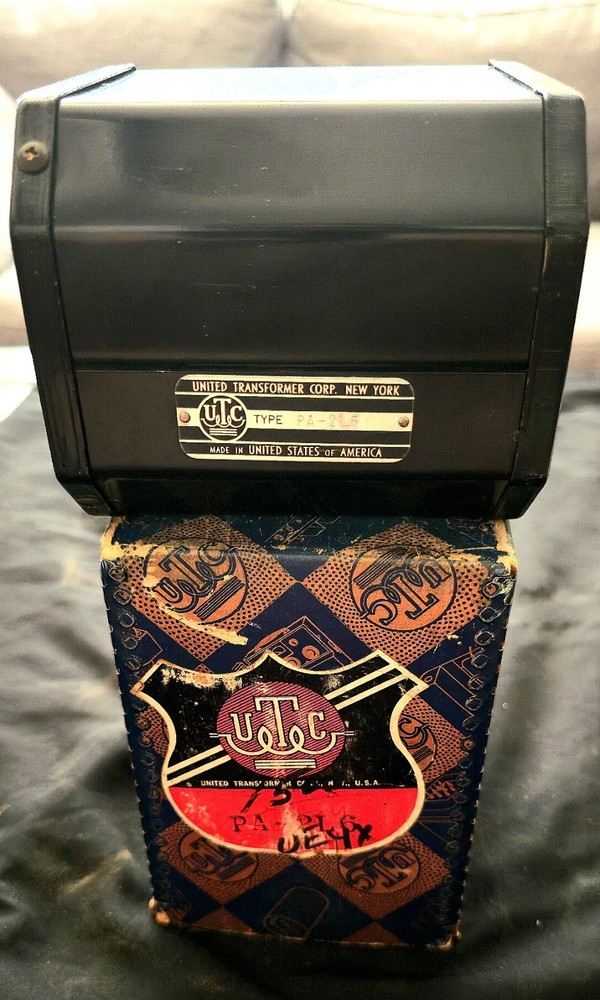 📦 NOS UTC PA-2L6 Transformer – Type A Line Transformer – May 1961 (FE1 Code)