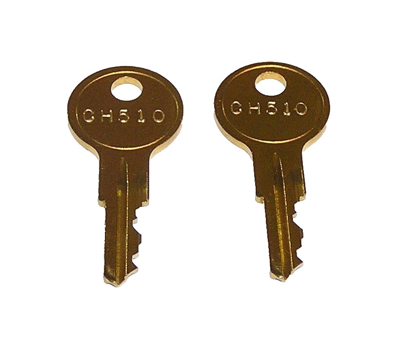 2 - CH510 Replacement Keys fit Securall Safety Cabinets