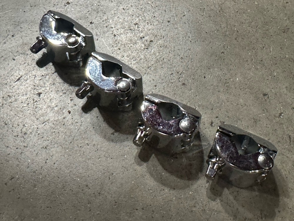 (4) DW Collector's Series Tom Drum Bracket Memory Locks HINGE #RB3