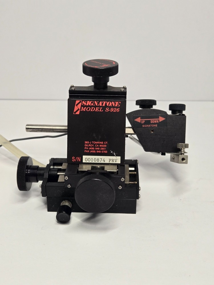 SIGNATONE S-926 PLV MICRO POSITIONER & PROBE - NICE