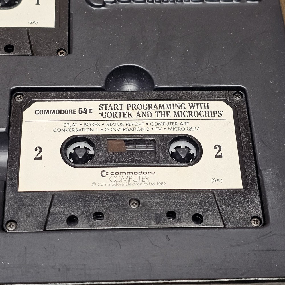 Start Programming with Gortek and the Microchips Commodore 64 Educational Softwa
