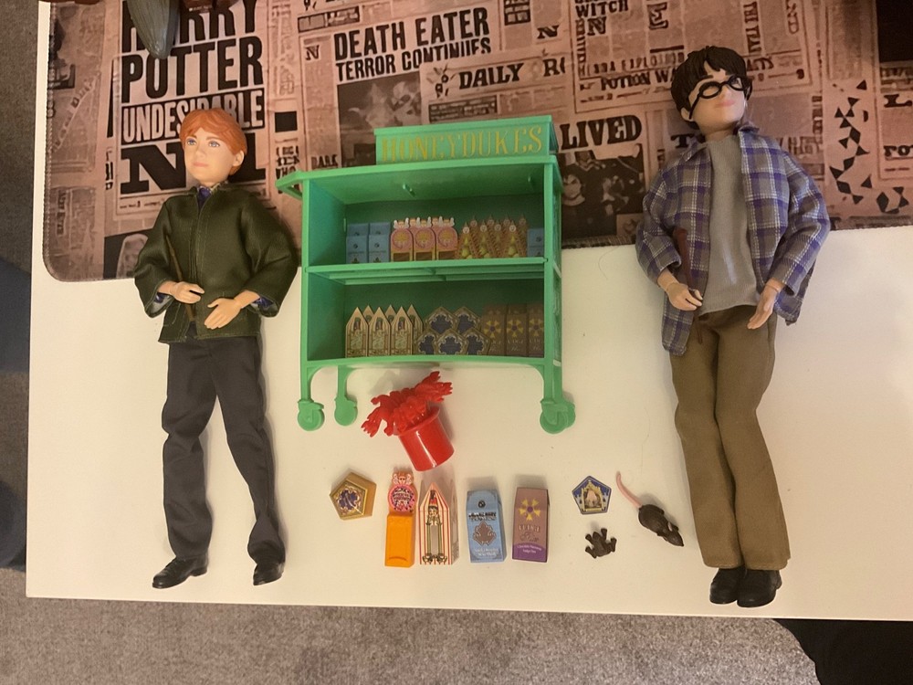 harry potter ron and harry dolls