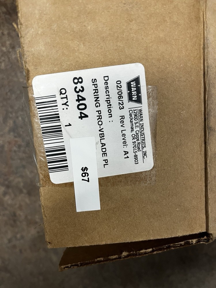 WARN: SPRING PRO-VBLADE PL 83404 (LOCEB2)