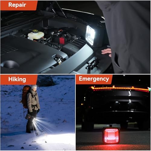 Rechargeable Flashlight, LED Spotlight Flashlight 10000 Capacity 1200LM Small