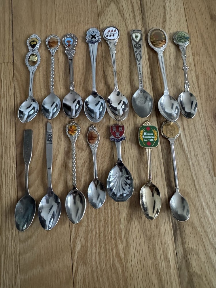 collector spoon lot