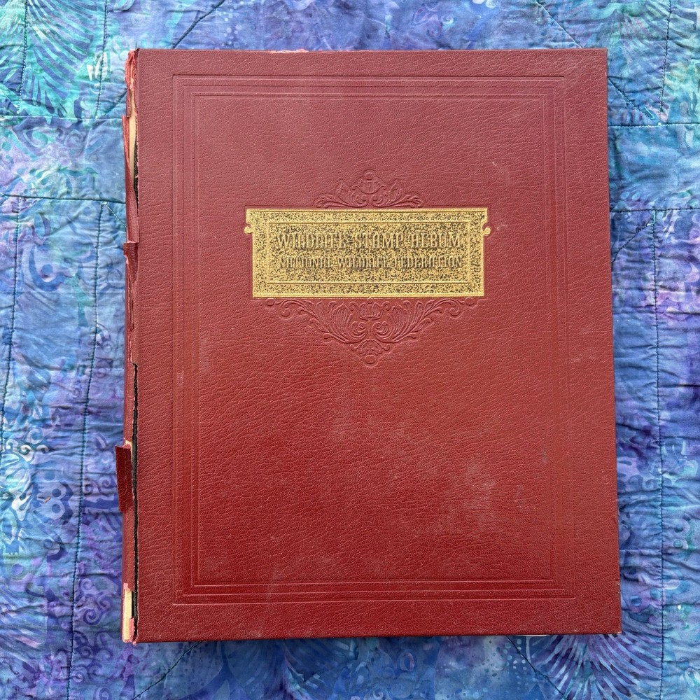 National Wildlife Federation Wildlife Conservation Stamp Album Collection 1976