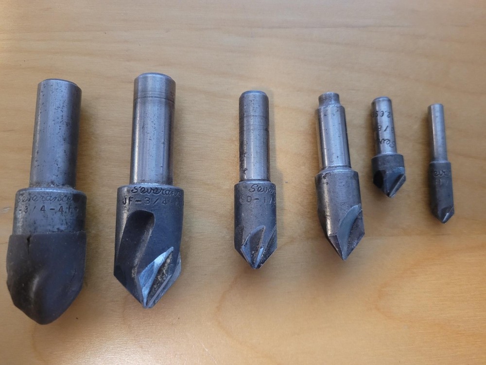 SEVERANCE 6 Piece COUNTERSINK BIT Drill Set