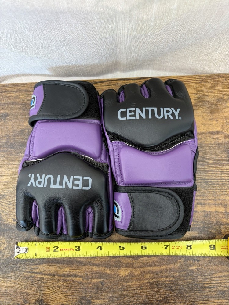 CENTURY Drive Flight Gloves Purple & Black Size Medium