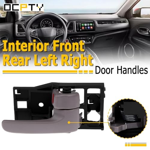 Door Handles Interior Front Rear Driver Left Passenger Right Side Replacement