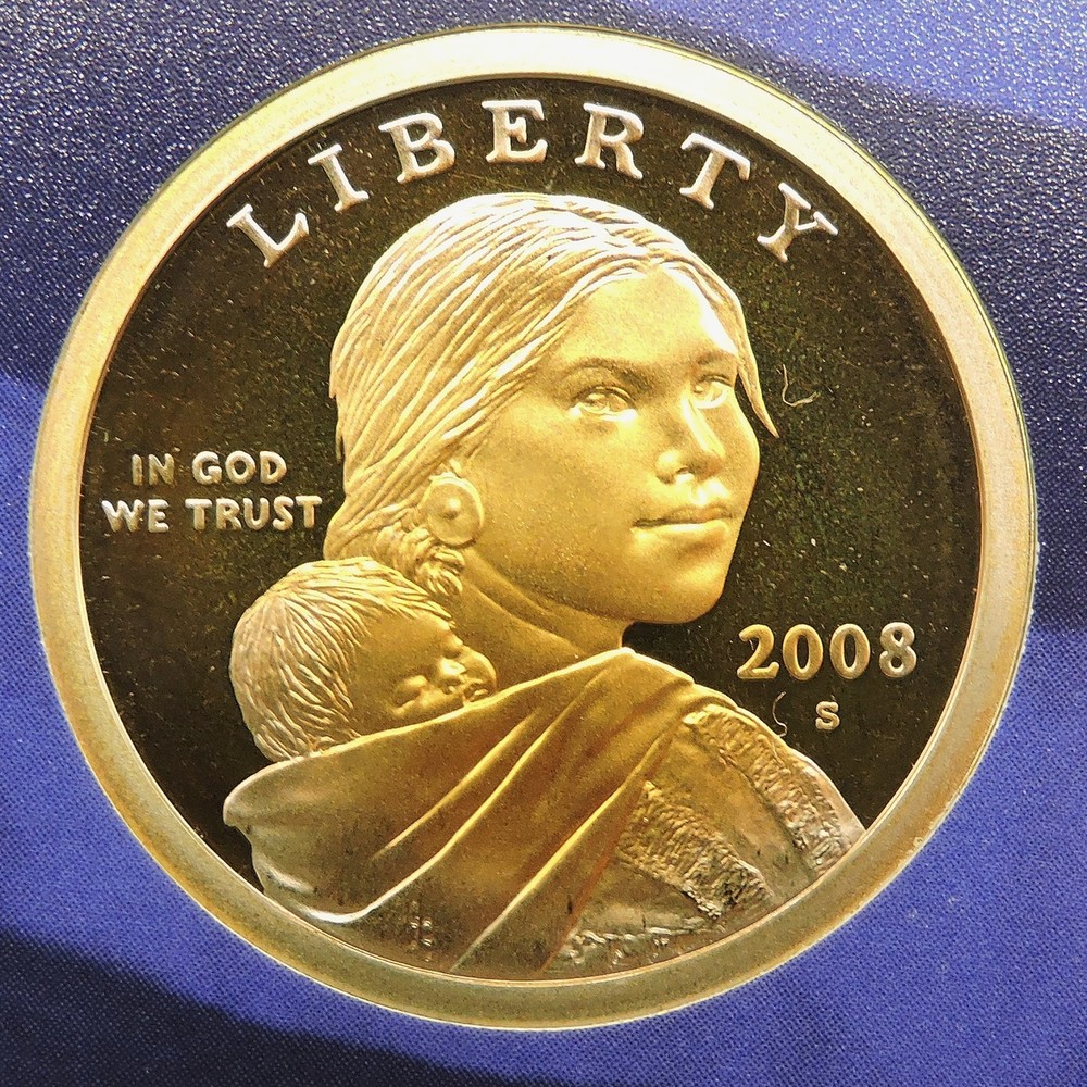 2008 S Proof Sacagawea Dollar