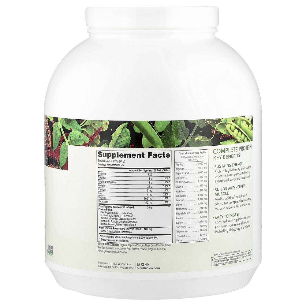 Complete Protein, Natural, 4.36 lb (2.1 kg)
