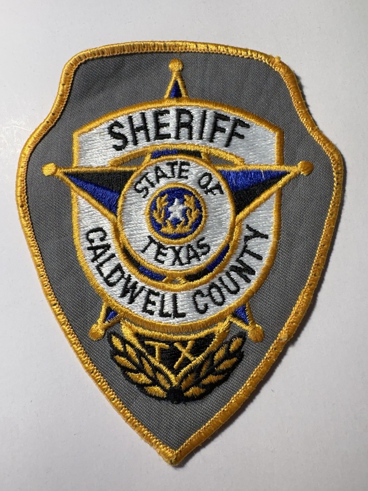 Caldwell County Texas Sheriff Patch