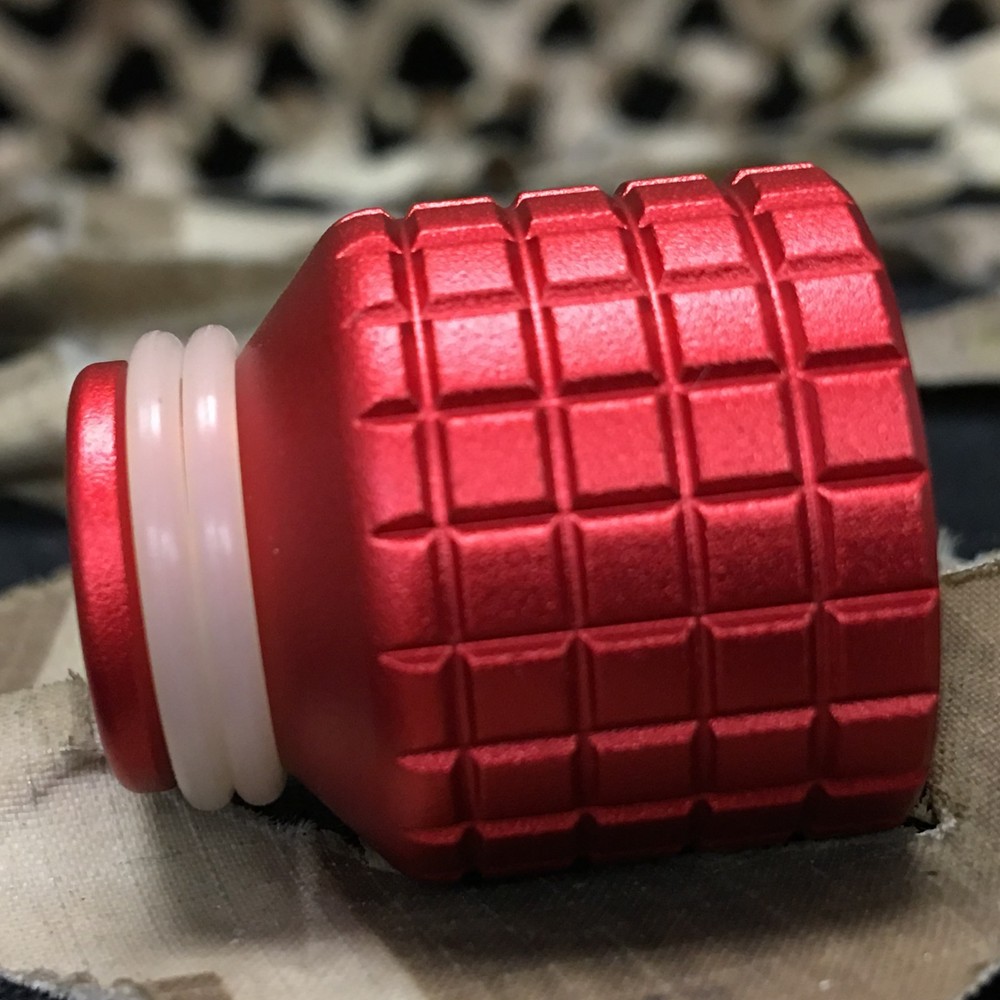 HK Army Paintball Tank Thread Guard Protector - Red