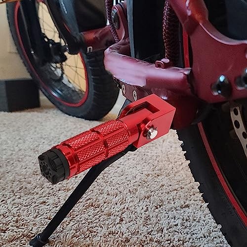 Aluminium Alloy Motorcycle Foot Pegs Passenger Foot Rest, 2 Pcs