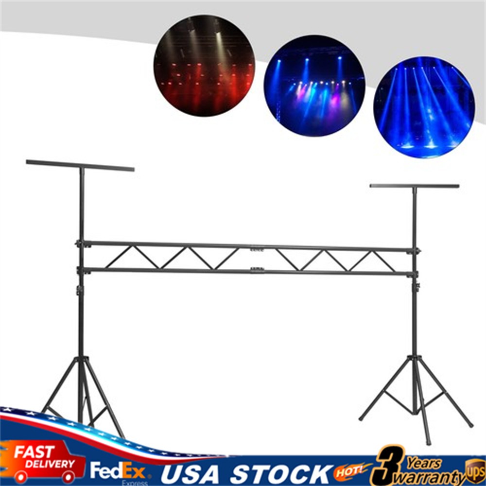 DJ Light Stand Rack T-Bar Lighting Trussing Stage Audio Light Truss Professional