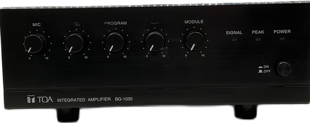 BG-1030 2-Channel Integrated Stereo Amplifier Class AB Solid State