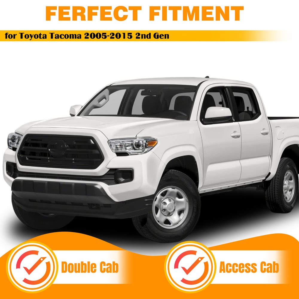 Front Frame Section Set for Tacoma 2005-2015 Double Cab/Access Cab 2nd Gen