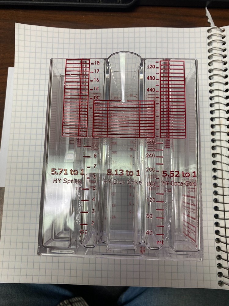 Coca-Cola brand multi function brix cup