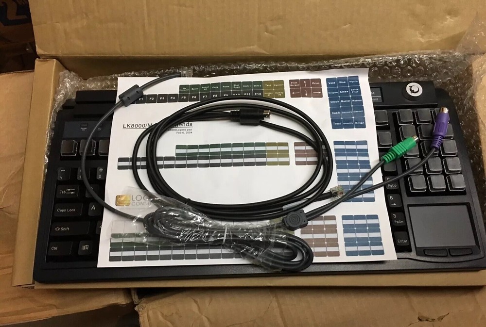 Logic Controls LK8000-M POS Keyboard