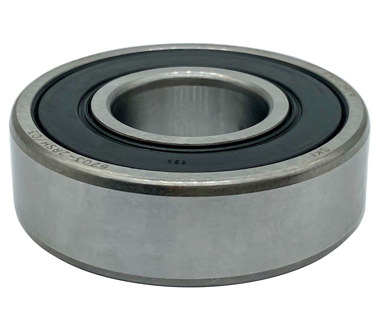 2PACK SKF 6203-2RSHC3 6203-2RS 17X40X12MM Double Rubber Seal Bearings 6203RS