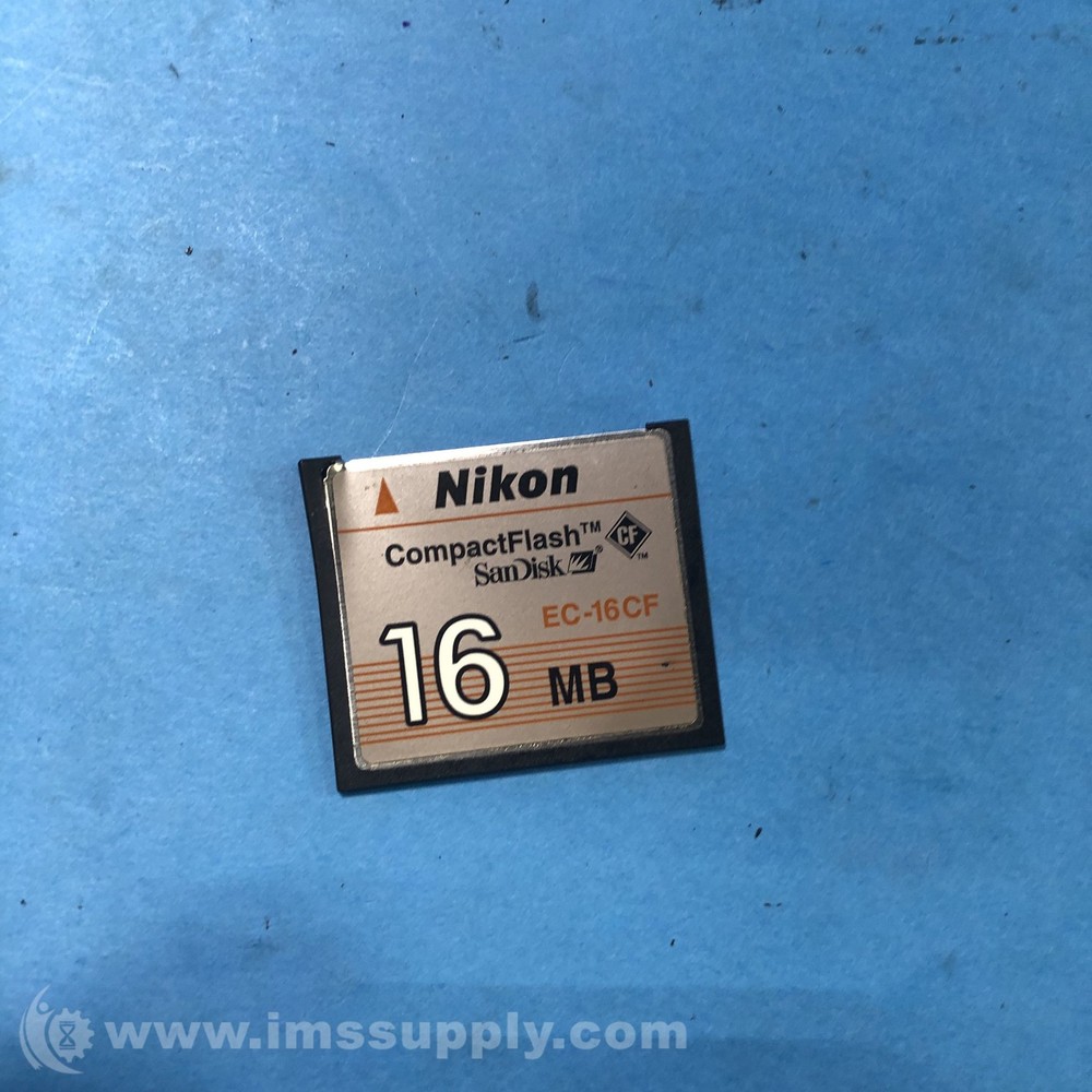 Nikon EC-16CF 16 MB CompactFlash Memory Card USIP