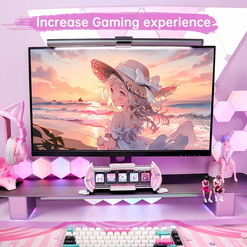 Times Gate - Cute Gaming Digital Clock with Smart App-Controlled, Support Wea...