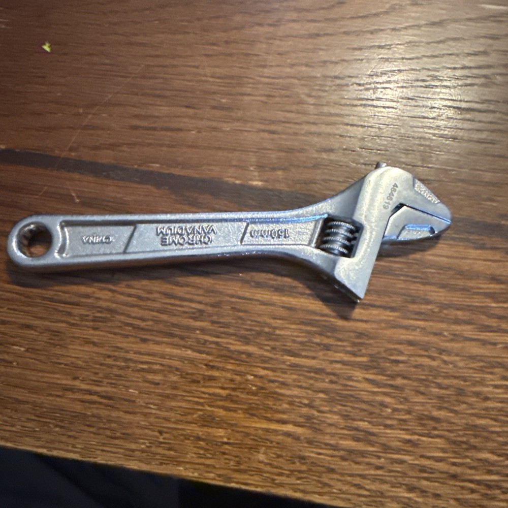 Kobalt 6” Chrome Adustable Wrench 150 Mm