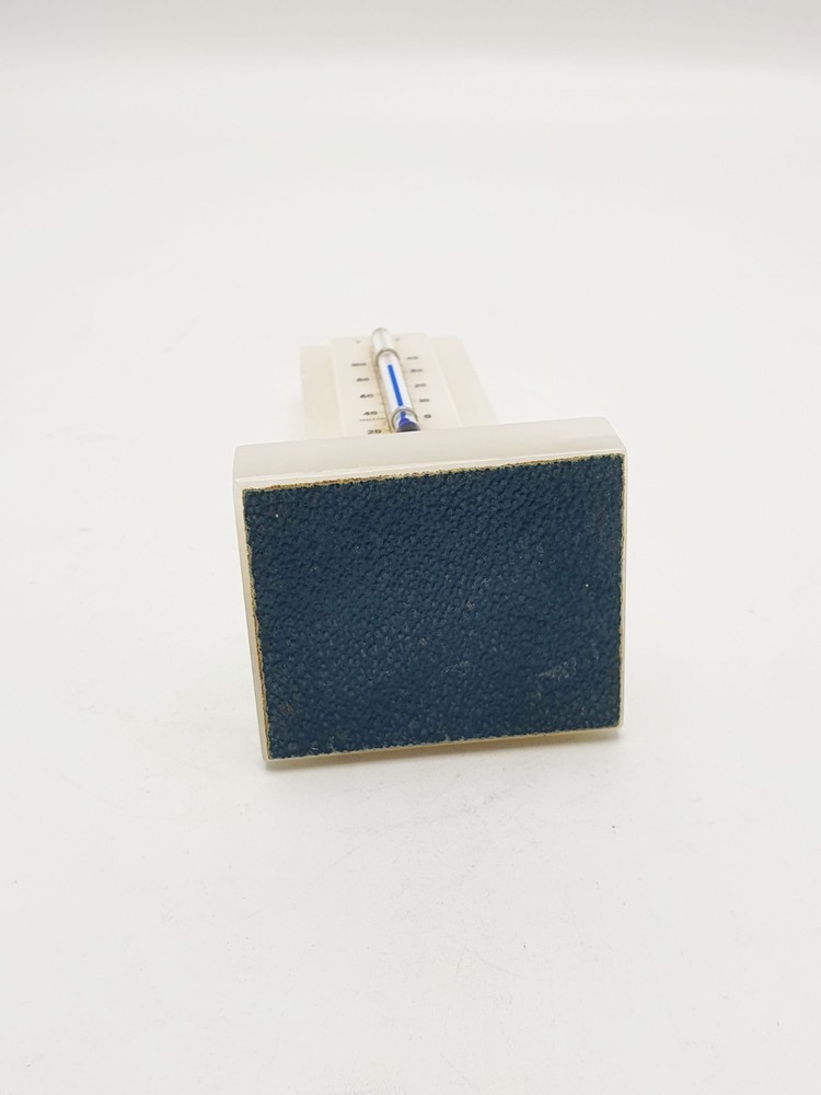 Nice White Onyx Desk Thermometer - circa 1930