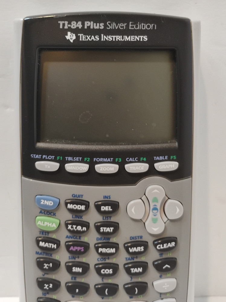 2011 Texas Instruments Ti-84 Plus Silver Edition Graphing Calculator - Tested