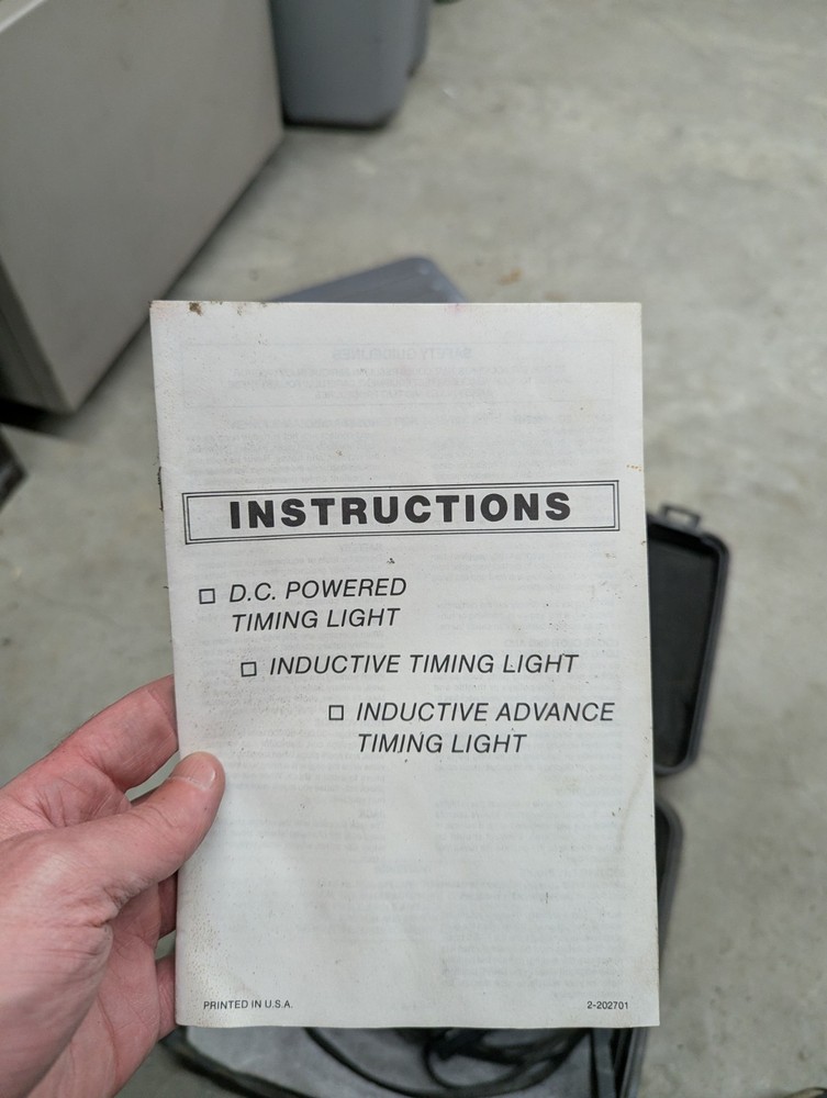 Matco Advance Timing Light MD4185