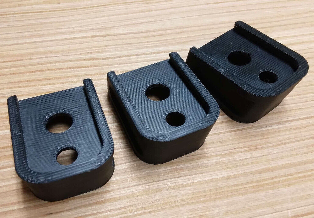 Airsoft Elite Force / GHK Glock Extended Baseplates (Three Pack)