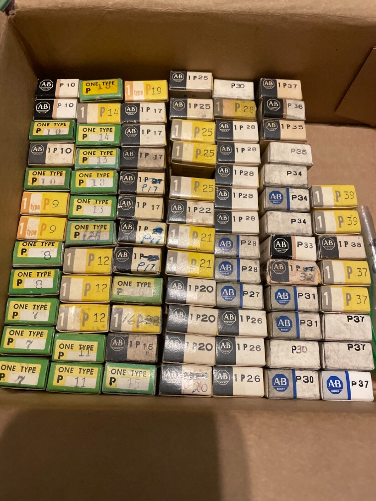 NIB Allen Bradley Type P Heater Element, Sizes P1 - P39