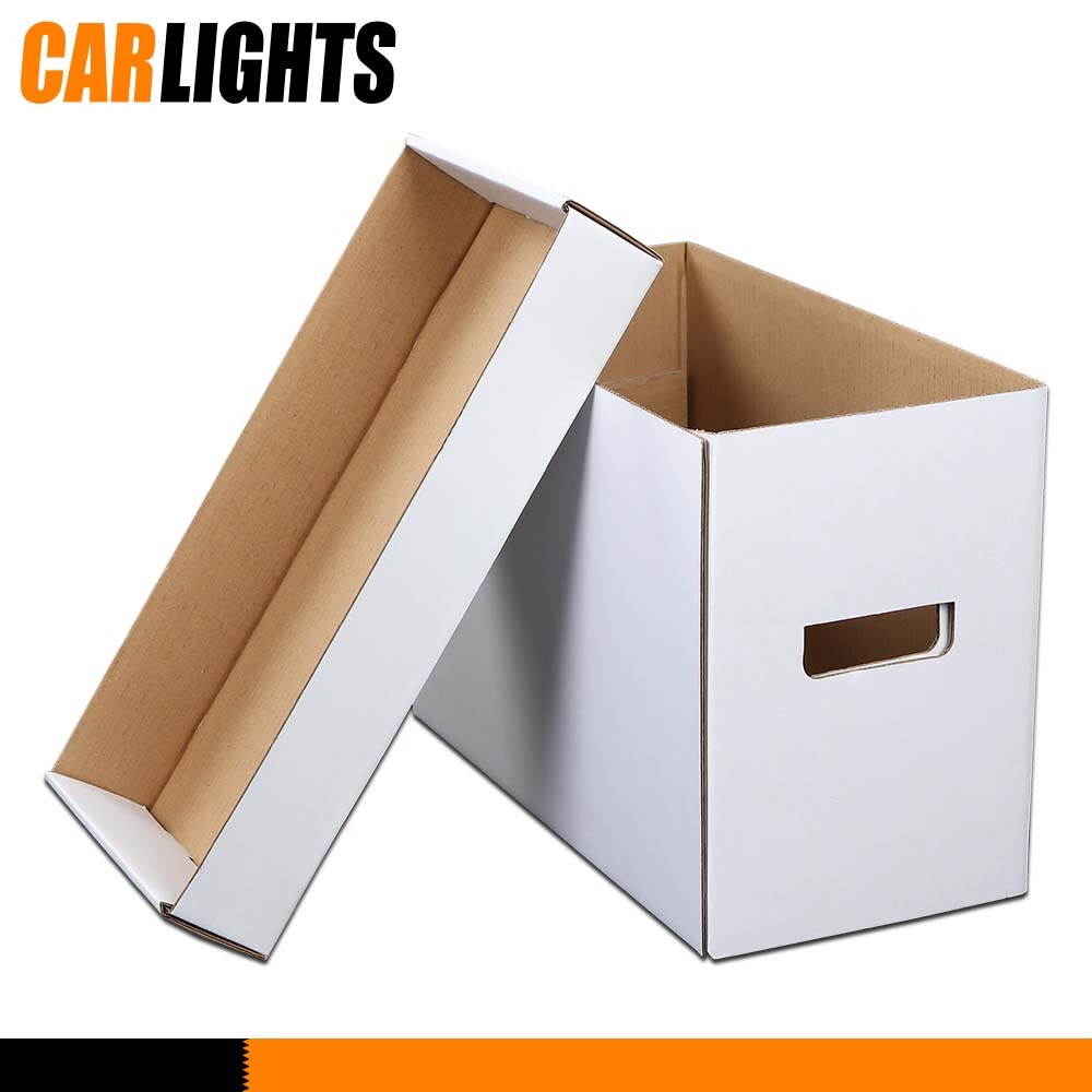 3PCS Short Comic Book Storage Boxes Holds 150 175 Stackable Archival Cardboard